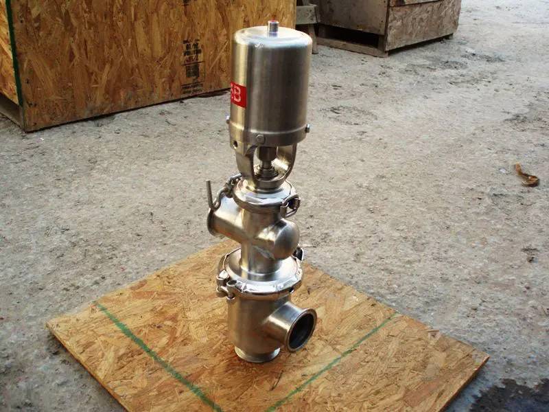 2-1/2" Single Stem Flow Diversion Valve, pneumatic actuated, (3) S-line fittings (5 available) - Image 8