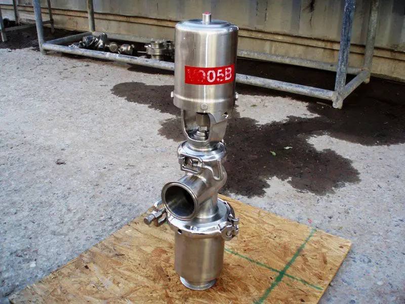 2-1/2" Single Stem Flow Diversion Valve, pneumatic actuated, (3) S-line fittings (5 available) - Image 9