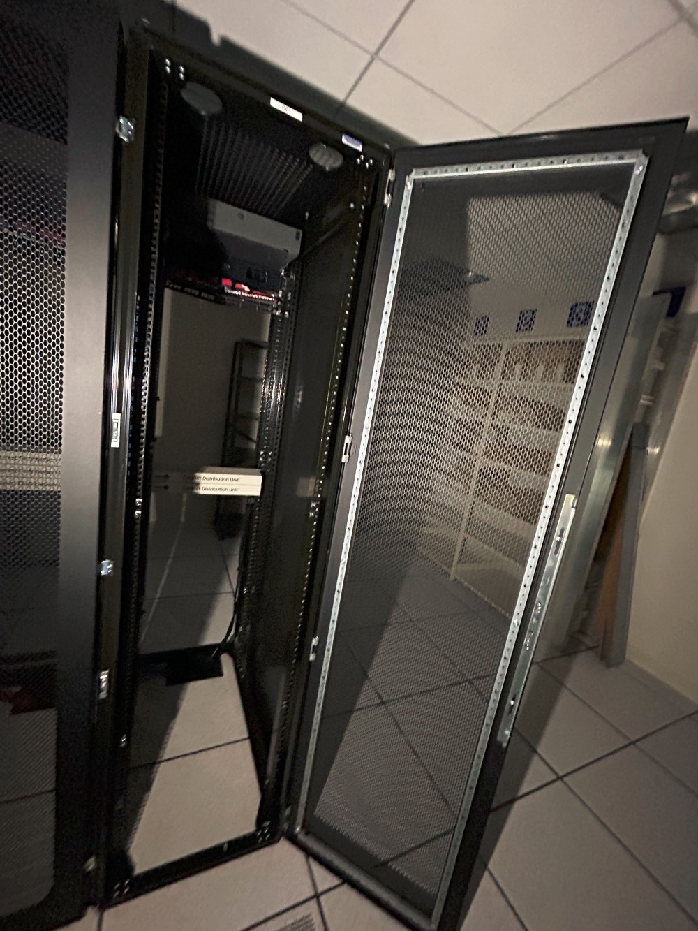 Middle Atlantic Products full-size (looks like ~42U, based on the height/floor-standing enclosed design with - Image 5
