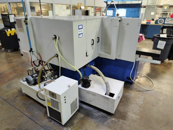 Mazak #Multiplex-6300, twin spindle CNC turning center, 16.9" swing, 10" chuck, 3" bar, 30 HP, 4,000 RPM - Image 8