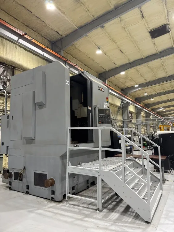 39.3" Accuway #UV-100, live tool CNC vertical turret lathe, 43.3" swing, 40" chuck, 27.55" turning length, 12 - Image 3