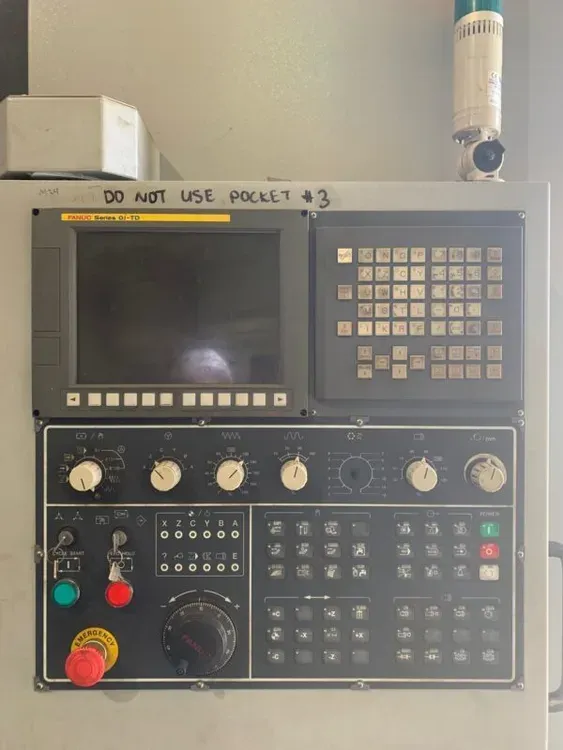 39.3" Accuway #UV-100, live tool CNC vertical turret lathe, 43.3" swing, 40" chuck, 27.55" turning length, 12 - Image 6