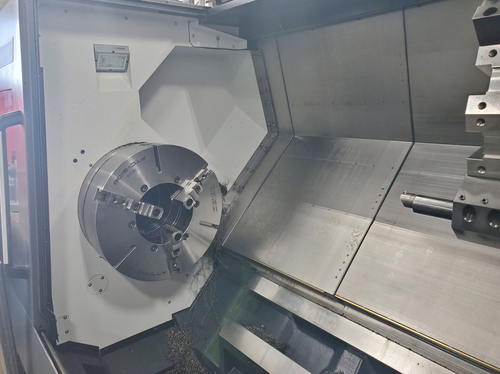 Daewoo Doosan #Puma-5100LC, CNC lathe, 35.4" swing, 80.4" machining length, 24" chuck, 10.8" spindle bore, 60 - Image 3