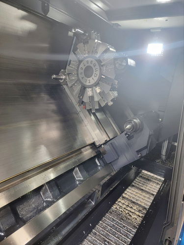 Daewoo Doosan #Puma-5100LC, CNC lathe, 35.4" swing, 80.4" machining length, 24" chuck, 10.8" spindle bore, 60 - Image 5