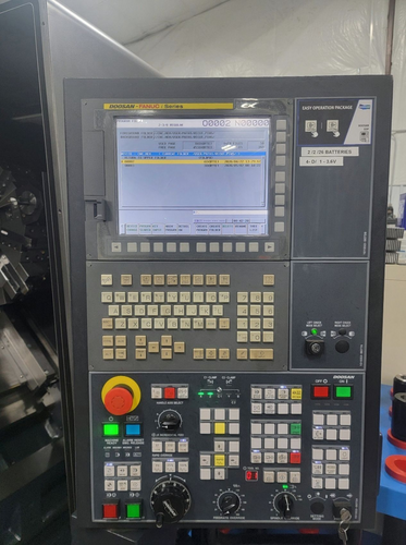 Daewoo Doosan #Puma-5100LC, CNC lathe, 35.4" swing, 80.4" machining length, 24" chuck, 10.8" spindle bore, 60 - Image 7