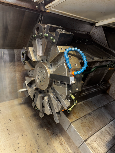 Haas #SL-30L, CNC lathe, 30" swing, 62.5" machining length, 17" turning diameter, 10" chuck, 3" bar, 30 HP - Image 8