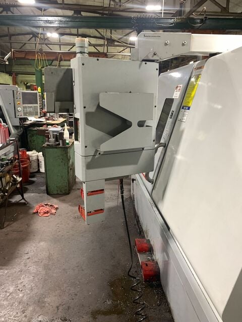 Haas #SL-30T, CNC lathe, 30" swing, 39" centers, 21" turning diameter, 10" chuck, 3" bar, 30 HP, 3,400 RPM - Image 5
