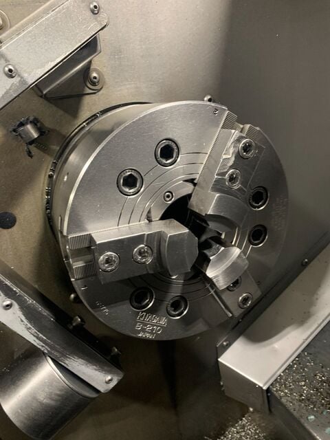 Haas #SL-30T, CNC lathe, 30" swing, 39" centers, 21" turning diameter, 10" chuck, 3" bar, 30 HP, 3,400 RPM - Image 9