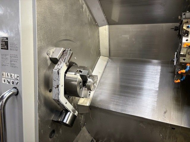 Haas #SL-20, CNC lathe, 31.7" swing, 20" machining length, 10.3" turning diameter, 8" chuck, 2" bar, 20 HP - Image 2