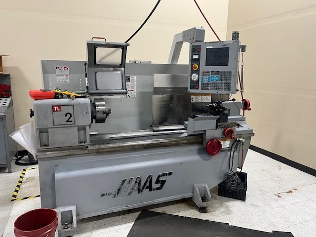 Haas #TL-2, CNC toolroom lathe, 20" swing, 48" machining length, 16" turning diameter, 8" chuck, 12 HP, 2,000 - Image 2