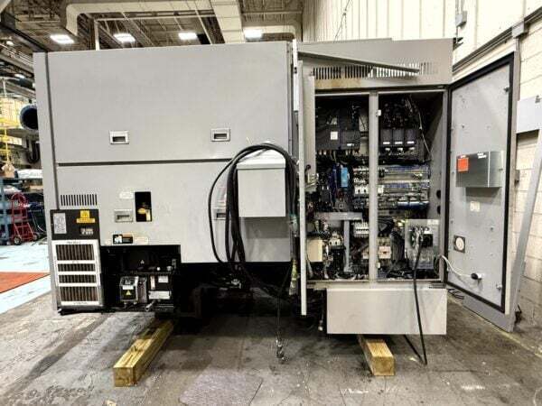 Mori Seiki #NZX2500/600L, twin turret CNC lathe, 28.66" machining length, 14.4" turning diameter, 10" chuck - Image 4