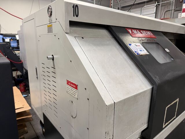 Yama Seiki #GA-2800L, CNC lathe, 22.8" swing, 45.5" machining length, 13.8" turning diameter, 10" chuck, 2.9" - Image 2