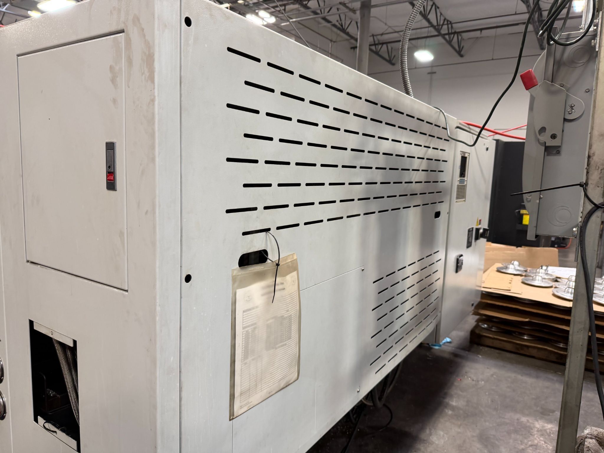 Yama Seiki #GA-2800L, CNC lathe, 22.8" swing, 45.5" machining length, 13.8" turning diameter, 10" chuck, 2.9" - Image 4
