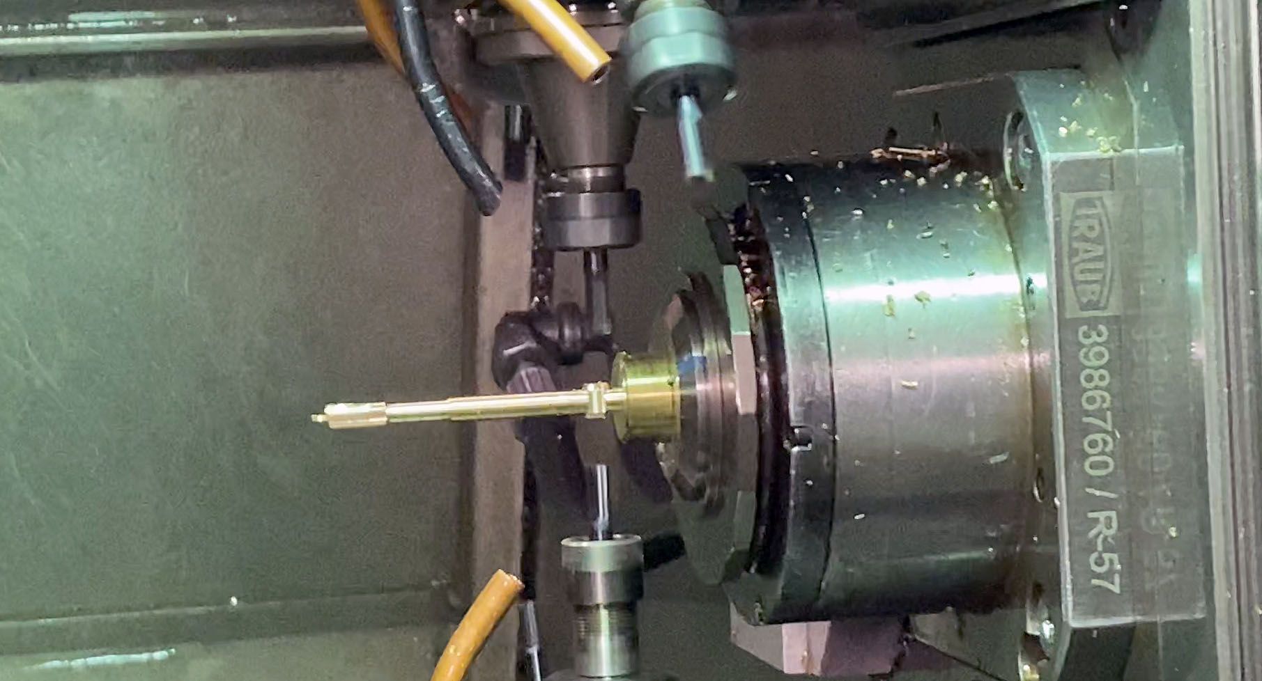 Traub #TNL-26, CNC swiss lathe, 1.024" bar capacity, 9.842" machining length, 8,000 RPM, 34 tool stations - Image 8