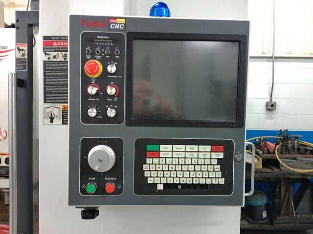 Fadal #VMC-3016FXMP, CNC vertical machining center, 30" X, 16" Y, 20" Z, 39" x 16" table, 15 HP, 10,000 RPM - Image 2