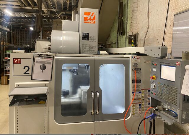 Haas #VF-2, CNC vertical machining center, 30" X, 16" Y, 20" Z, 36" x 14" table, 30 HP, 30,000 RPM, CAT 30 - Image 1