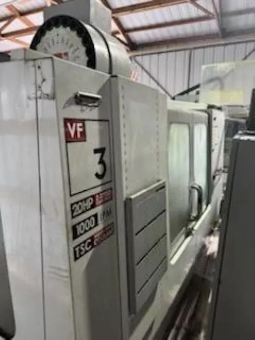Haas #VF-3, CNC vertical machining center, 40" X, 20" Y, 25" Z, 48" x 18" table, 30 HP, 8,100 RPM, CT40, 20 - Image 2