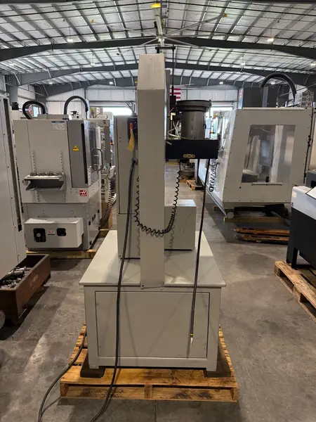 8 Ton, Haeger #824, hydraulic insertion press, 8" stroke, 24" throat, modular autofeed, 18 gallon hydraulic - Image 7