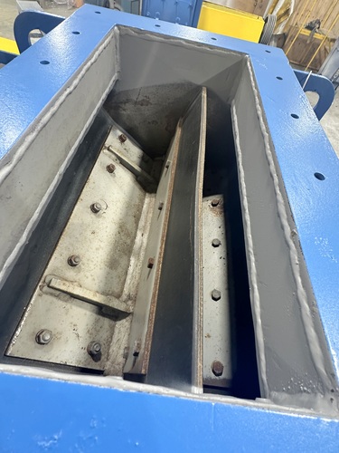 10" x 20" Allied Blower, Rotary Airlock Valve, rubber tip metal wheel, 3 HP Reliance 841 XL severe duty - Image 4