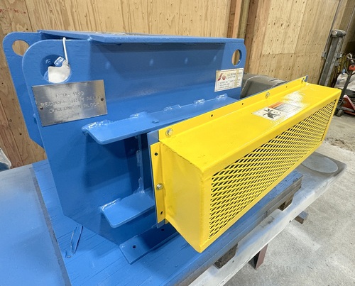 10" x 20" Allied Blower, Rotary Airlock Valve, rubber tip metal wheel, 3 HP Reliance 841 XL severe duty - Image 6