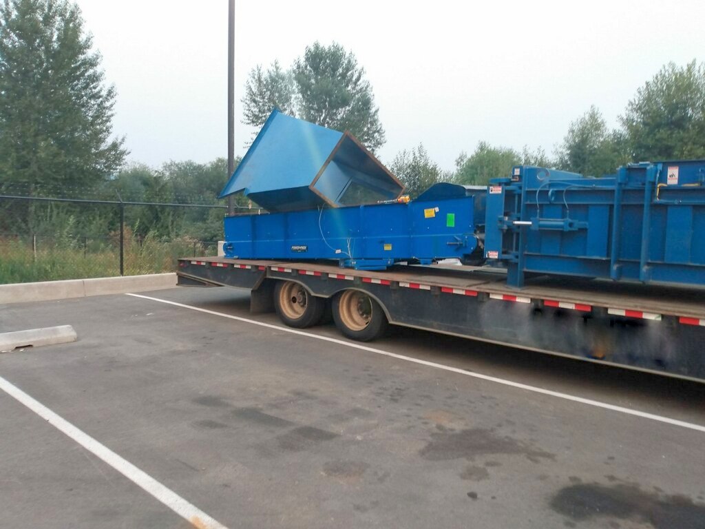 American #PW3560-820, Single Ram Horizontal Baler, adjustable infeed belt & hopper, 460 Volt, 3PH - Image 6