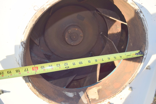 6,850 cfm @ 12" S.P., LMC #460-IR-C, Dust Collector, 144 sq.ft. filter area, (12) filter bags, 17" inlet, 20 - Image 5