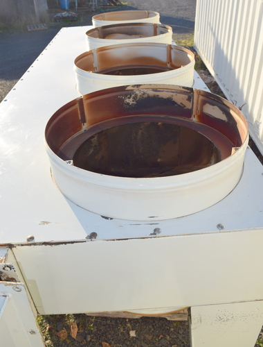 6,850 cfm @ 12" S.P., LMC #460-IR-C, Dust Collector, 144 sq.ft. filter area, (12) filter bags, 17" inlet, 20 - Image 6