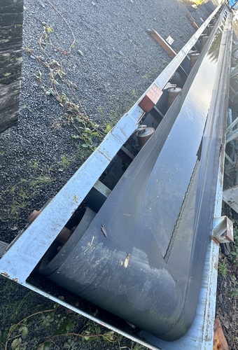 30" wide x 55' long, Trough Belt Conveyor, 56" troughing roll spacing - Image 2