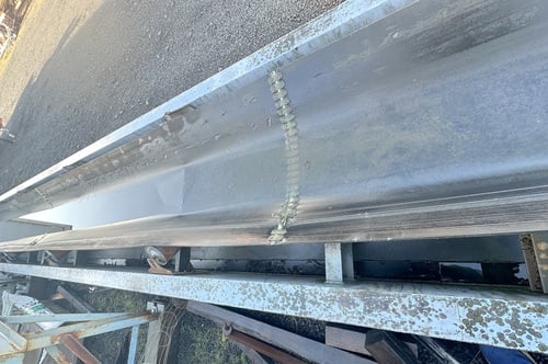 30" wide x 55' long, Trough Belt Conveyor, 56" troughing roll spacing - Image 7