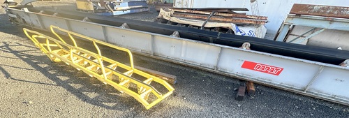 30" wide x 55' long, Trough Belt Conveyor, 56" troughing roll spacing - Image 8