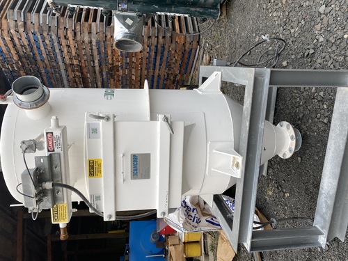 Camcorp #4PRB10, Pulse Jet Dust Collector Bin Vent, 64 sq.ft. filter media, (10) 4' filter bags, 3 valves - Image 5