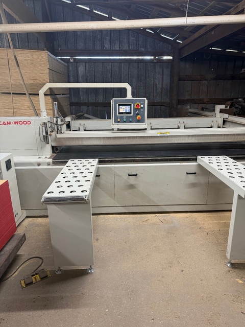 Cam-Wood / Castaly #TS-P10-AAT, horizontal panel saw, 128" rip, 4" depth cut, excellent condition, 2022 - Image 2