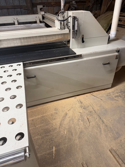 Cam-Wood / Castaly #TS-P10-AAT, horizontal panel saw, 128" rip, 4" depth cut, excellent condition, 2022 - Image 6