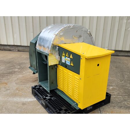 9300 cfm @ 4" S.P., New York Blower, backward inclined fan, size 22 PLR, 10 HP, 1760 RPM, 208-230/460 V. - Image 2