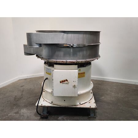 48" Midwestern Industries #ME48S8-8, Stainless Steel single deck vibratory screener, 3 HP, 208-230/460 V. - Image 3
