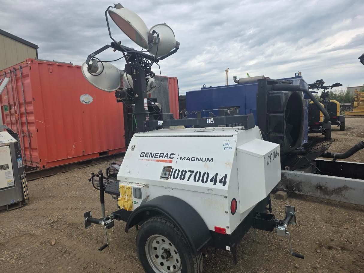 Generac #MLT4200IVCAN, 20 KW Light Tower, Isuzu engine, 1-phase, 2018 - Image 8