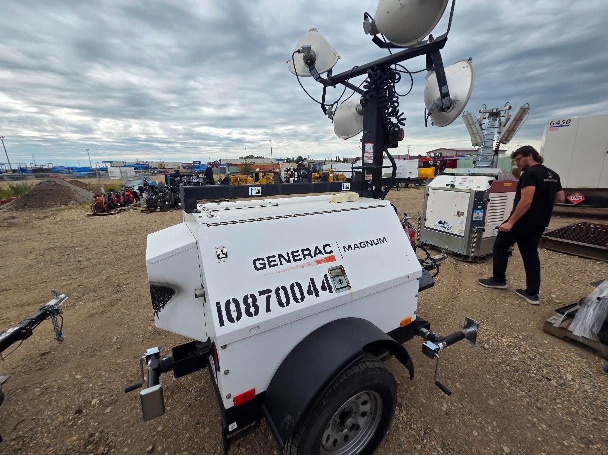 Generac #MLT4200IVCAN, 20 KW Light Tower, Isuzu engine, 1-phase, 2018 - Image 9