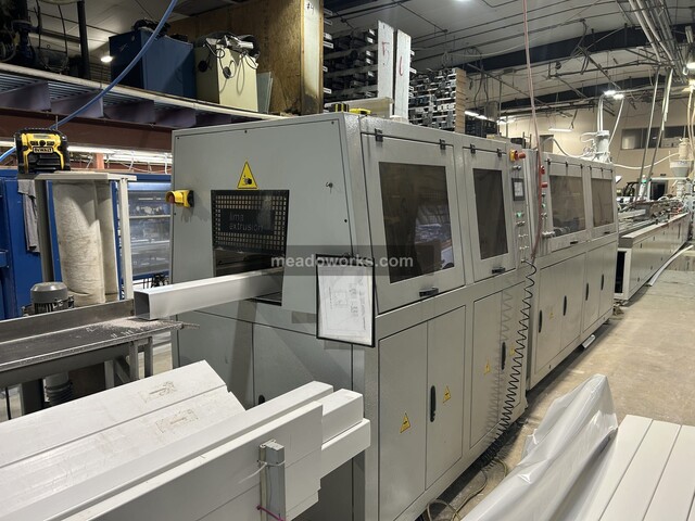 Lima Extrusion #P-90/28, Pipe & Profile Extrusion Line, Omron touchscreen control, 460 V., 2022 - Image 2