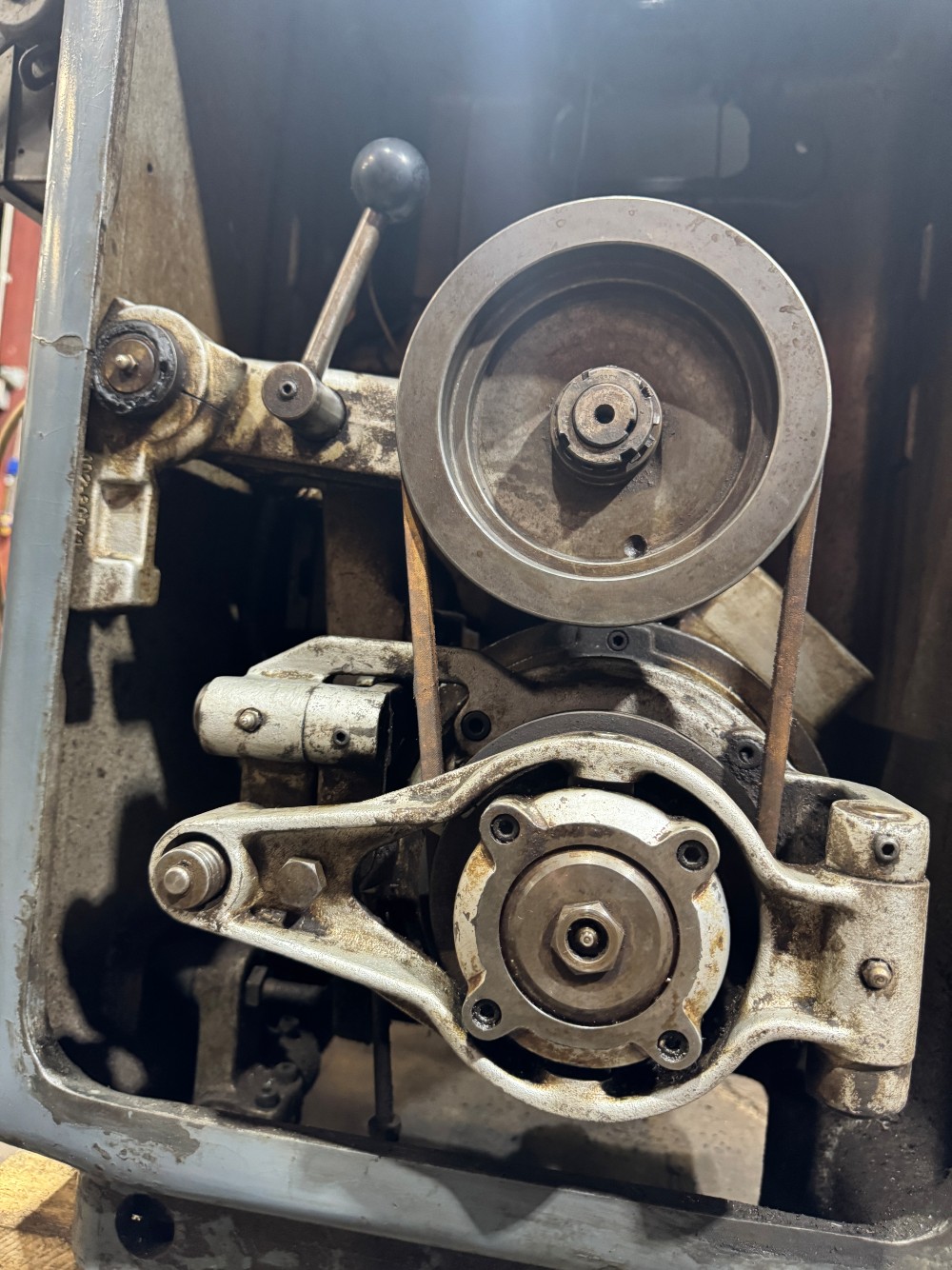8" x 17" Schaublin #102-80, Precision Pedestal Tool Room Lathe, 35.43" bed length, 4.72" swing over cross - Image 4