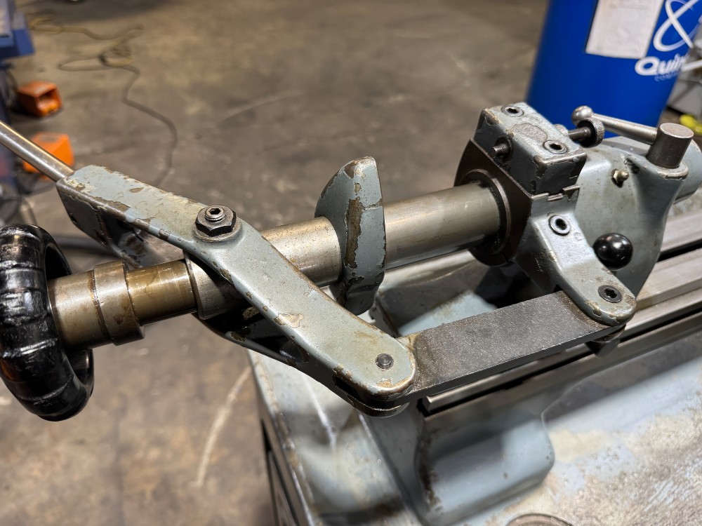 8" x 17" Schaublin #102-80, Precision Pedestal Tool Room Lathe, 35.43" bed length, 4.72" swing over cross - Image 7