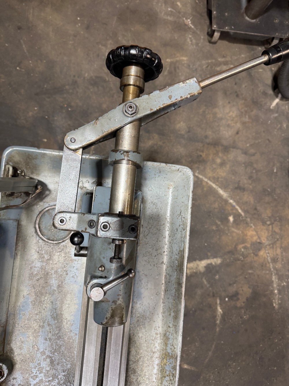 8" x 17" Schaublin #102-80, Precision Pedestal Tool Room Lathe, 35.43" bed length, 4.72" swing over cross - Image 10