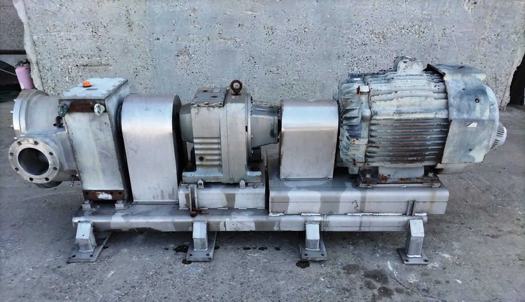 Fristam #FKL-600, Positive Displacement Pump, 125 HP, 7" in/out, flanged, 400 max. psi - Image 2