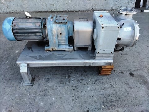 Fristam #FKL-600, Positive Displacement Pump, 75 HP, 7" in/out, flanged, 230/460 Volts - Image 1