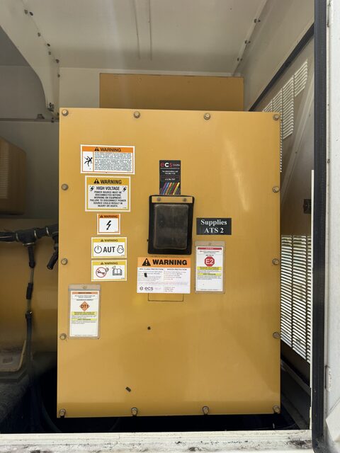 400 KW Caterpillar #3406C, Diesel Generator Set, 1800 RPM, 480 Volt, EMCP 2 control panel, weather enclosure - Image 7