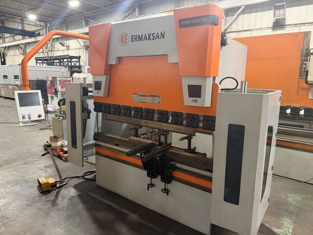 66 Ton, Ermak #Power-Bend-Pro-2100x66, CNC press brake, 6.9' overall, 67" between housing, 10.8" stroke - Image 1