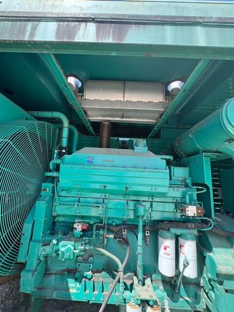 500 KW Cummins #500DFED, Diesel Generator, 755 HP, KTA19-G4 Engine, 277/480 Volts, weatherproof enclosure - Image 8