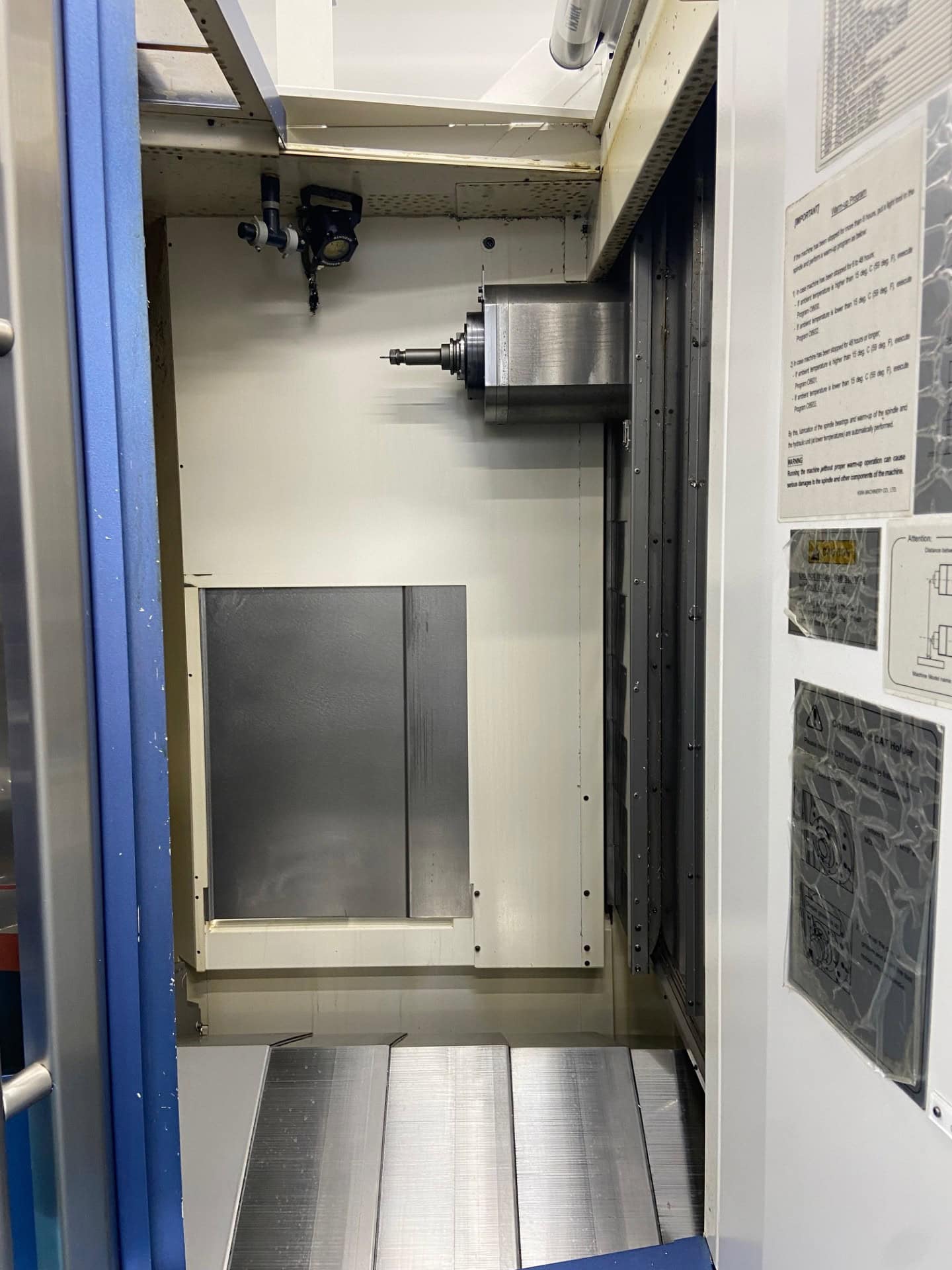 Kiwa #KH4500, horizontal machining center, 120 automatic tool changer, 27.6" X, 29.1" Y, 26.8" Z, 15,000 RPM - Image 6