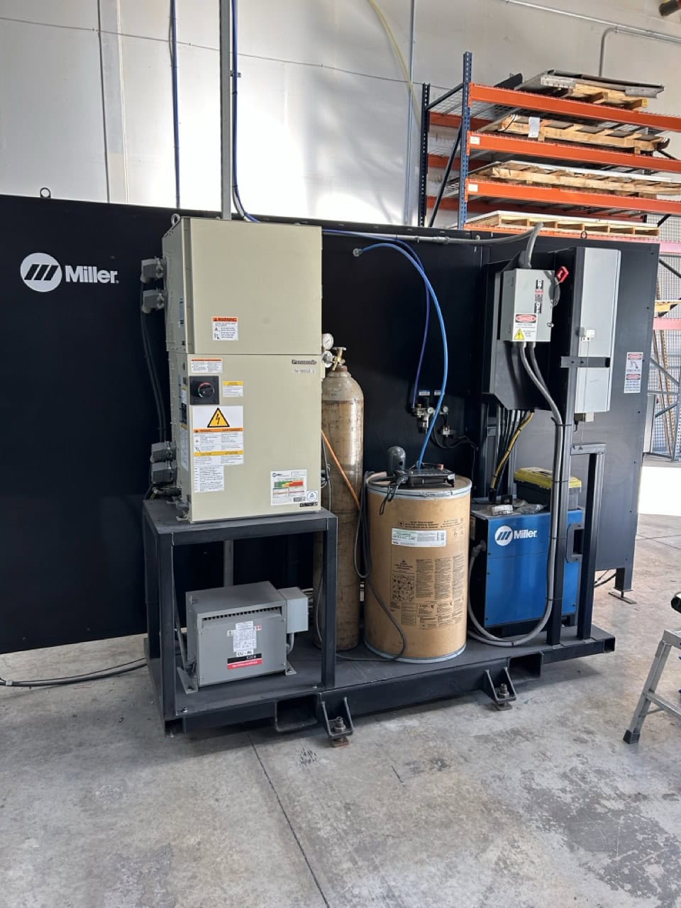 Miller #PerformArc-1100SS, robotic welding cell, dual Panasonic servo positioners, 1,100 lb payload/side, G3 - Image 6
