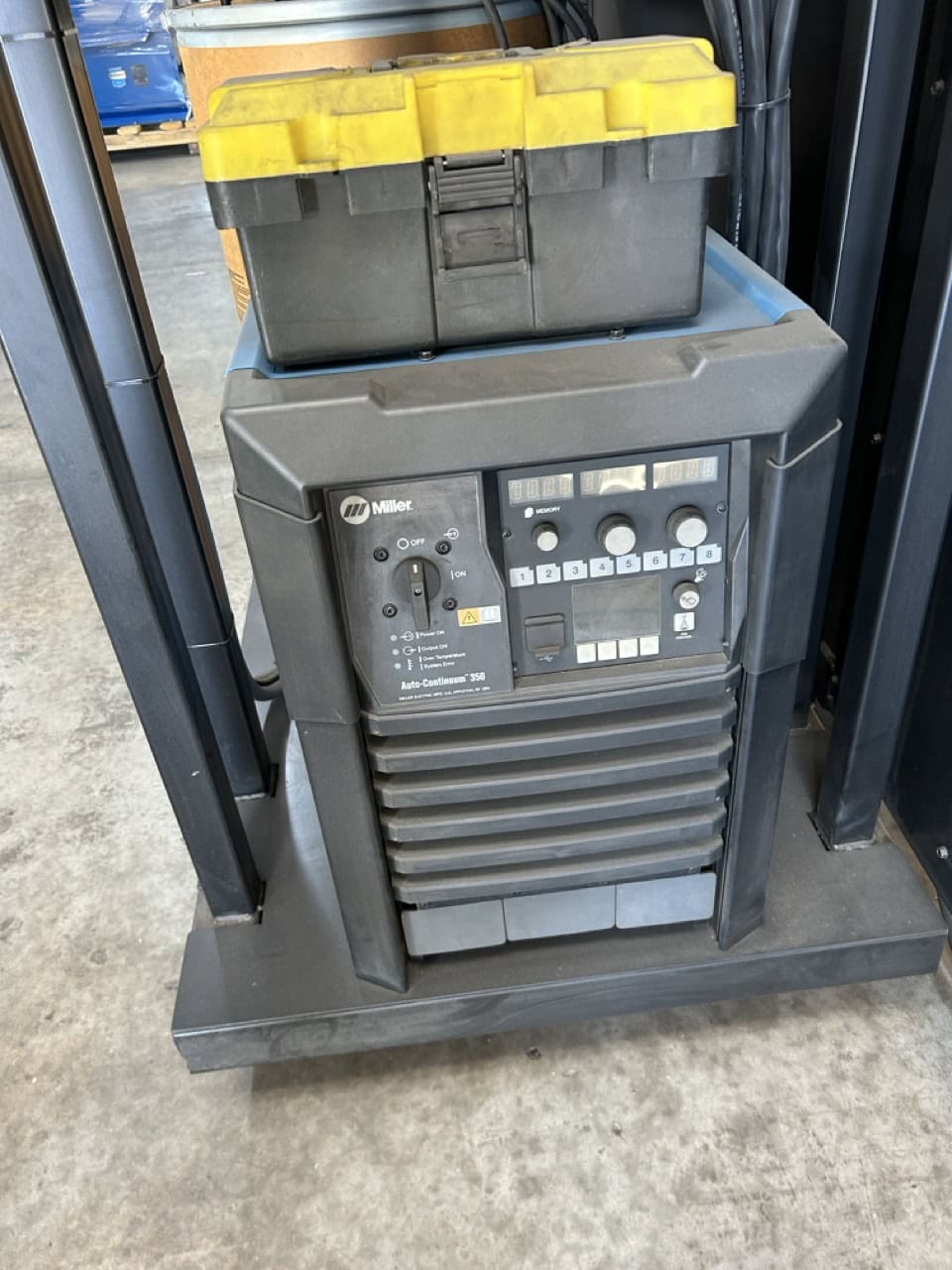 Miller #PerformArc-1100SS, robotic welding cell, dual Panasonic servo positioners, 1,100 lb payload/side, G3 - Image 7