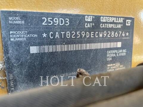 Caterpillar 259D3, 1733 hours, S/N: CW928674, 2023 - Image 6